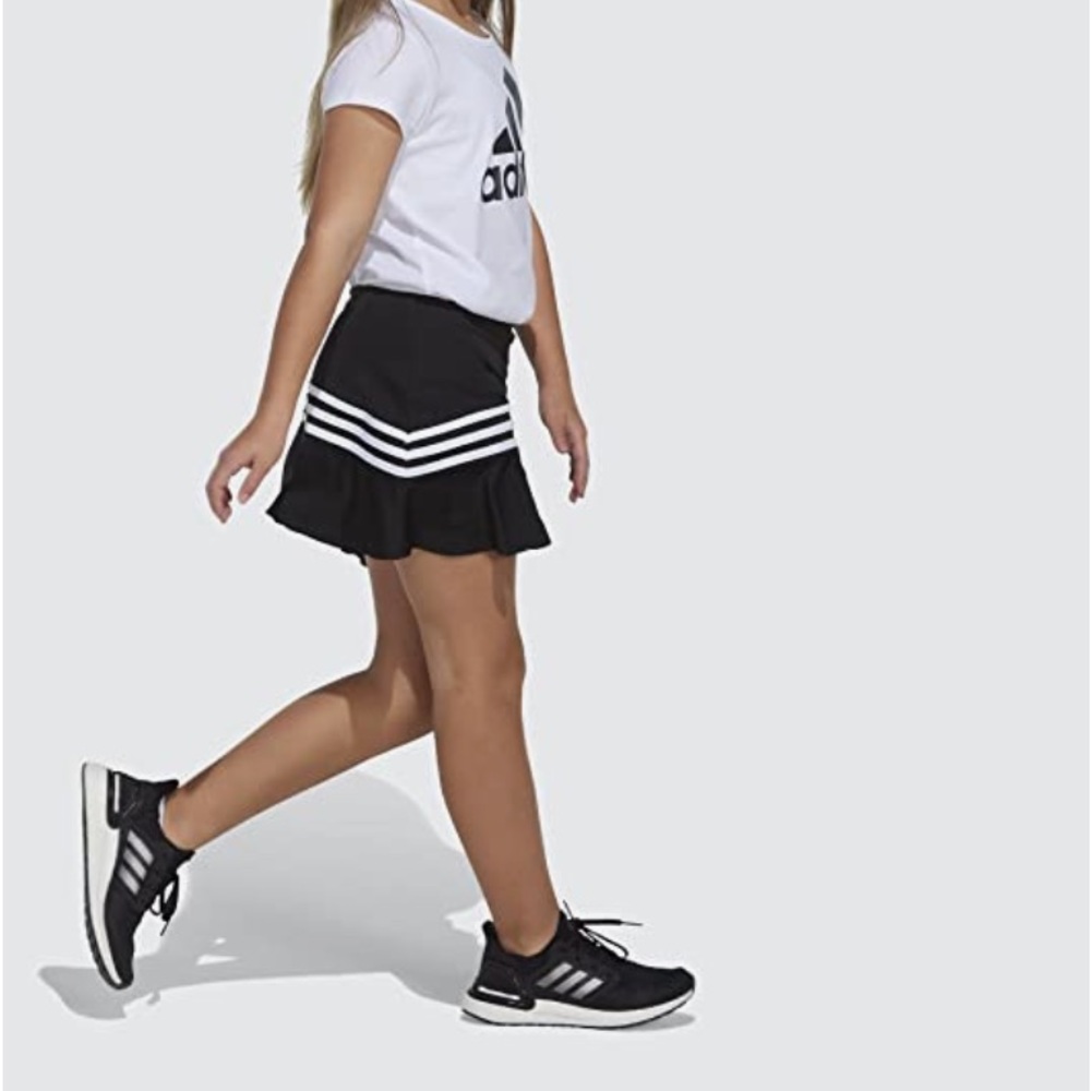 Adidas Tennis skirt - Girls size XL - black&white - New with tags